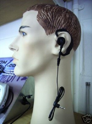 Radio scanner earpiece comfy