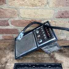 Vintage car radio & speaker - His Masters Voice Jaguar? Fitting maybe