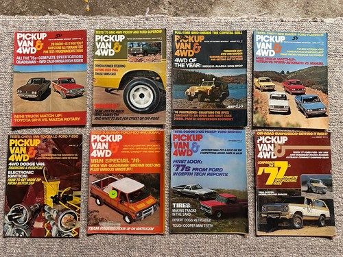 Pickup van 4wd - van, magazine