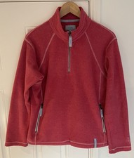 MUSTO Fleece Jumper Coral Pink