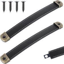 2 Pcs Leather Handles for