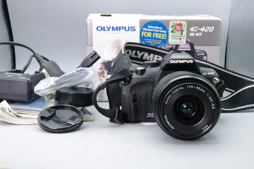 Olympus 420 10mp dslr - dslr, +