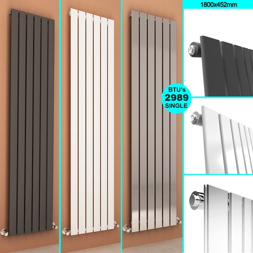 Vertical radiator 1800 - radiator, mm