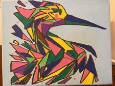 Cubism 8x10 Geometric Flight