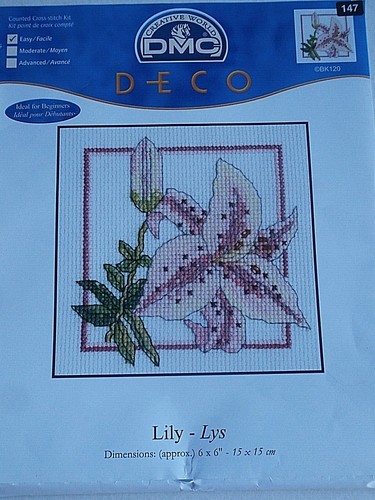 Dmc cross stitch chart - stitch, deco