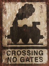 Railway Crossing No Gates