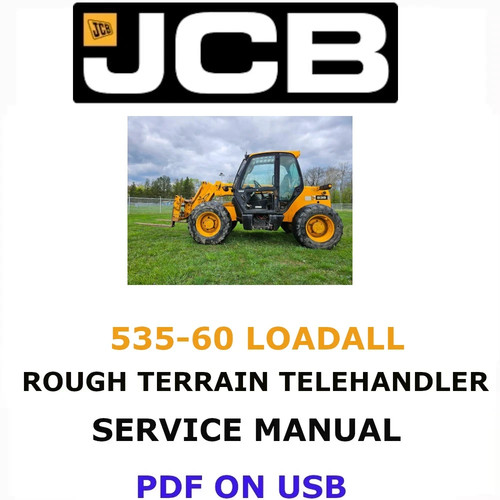 Jcb 535 loadall telehandler - loadall,