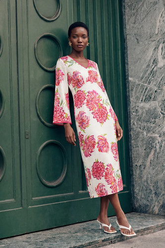 Wallis ivory fit - &, flare