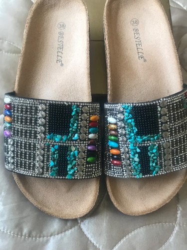 Ladies mules sliders bestelle - mules,