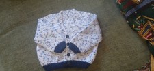 Hand Knitted Baby Cardigan 6-9