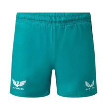 Scarlets Kid's Rugby Shorts Castore Away 23/24 Shorts - New