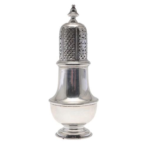 Victorian solid silver - a, sugar