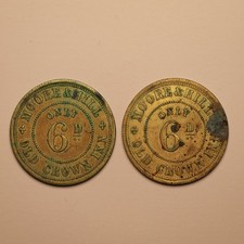 Pub tokens old crown - x,