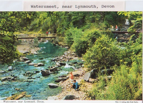 Devon lynmouth watersmeet - devon.,