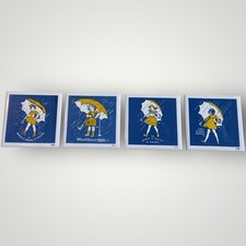 Vintage Morton Salt Girl Tile