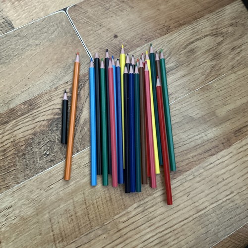 Colouring pencils used in - colouring,