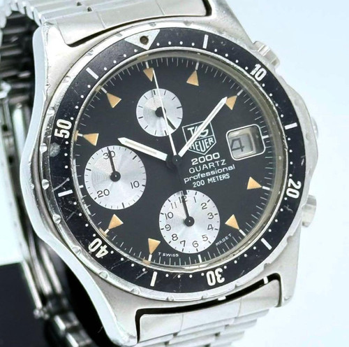 Rare vintage tag - tag, heuer