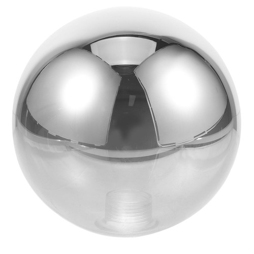 Decorative grey glass - grey, globe