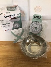 Salter Kitchen Scale Timeless Mechanical 5kg Capacity Dishwasher Safe Bowl Sage