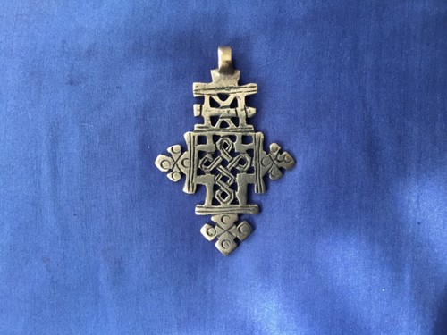Vintage large ethiopian coptic - large,