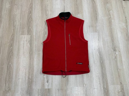 Mens vintage vest fleece