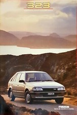 Mazda 323 Brochure 1987