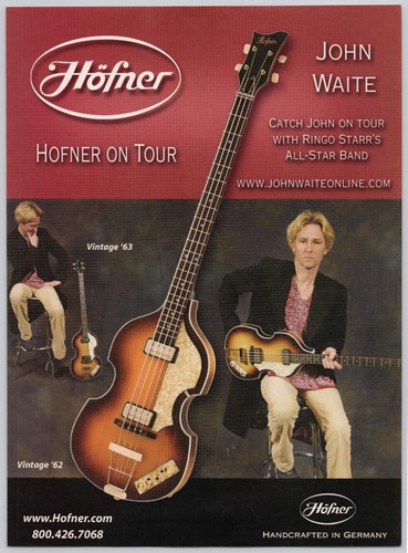 2003 hofner vintage 62 - hofner,