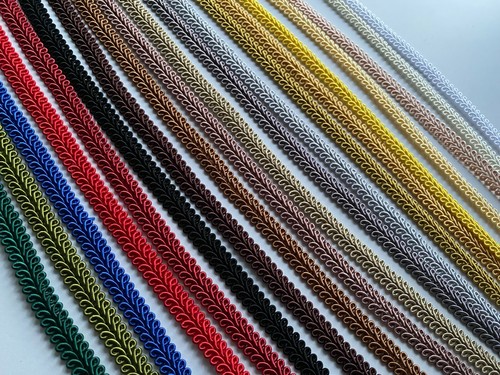 Rayon braid cord gimp - rayon, scroll