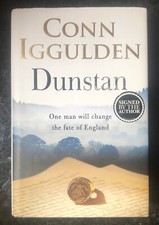 Dunstan by Conn Iggulden signed 1st edition