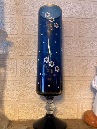 Bohemian czech cobalt blue - czech,