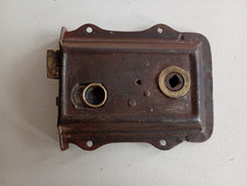 Antique Metal Bathroom Door