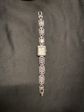 VTG Silver gems quartz ladies