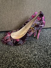 Ladies Debut Floral Velvet
