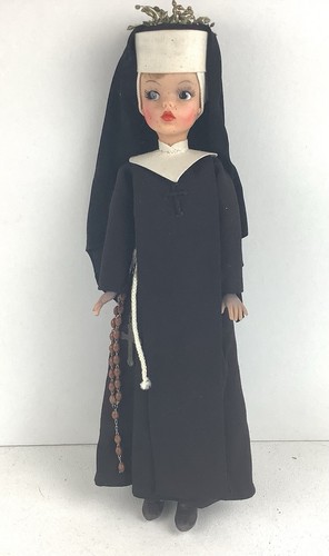 Vintage 1950 nun - nun, doll