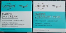  Lacura Marine Day Cream with Collagen & Algae Extract + Marine Overnight Mask