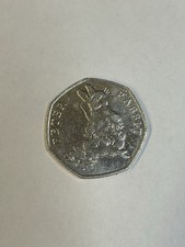2018 Peter Rabbit 50p Coin Circulated Eating Carrots Design