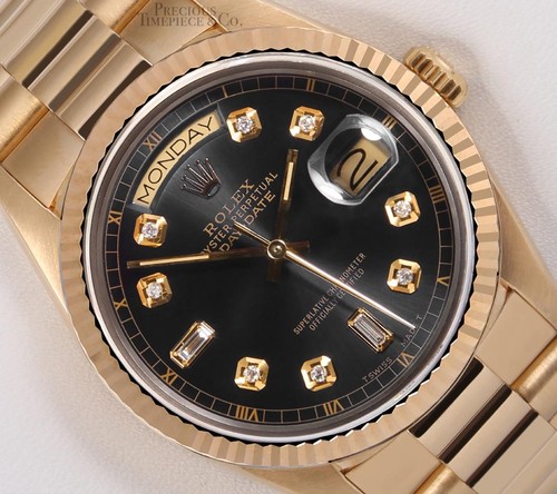 Rolex day date 36mm 18k - rolex, yellow
