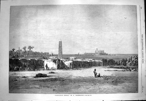 Original old antique print - antique,