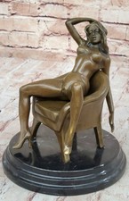 Genuine Bronze Nude Naked Lady