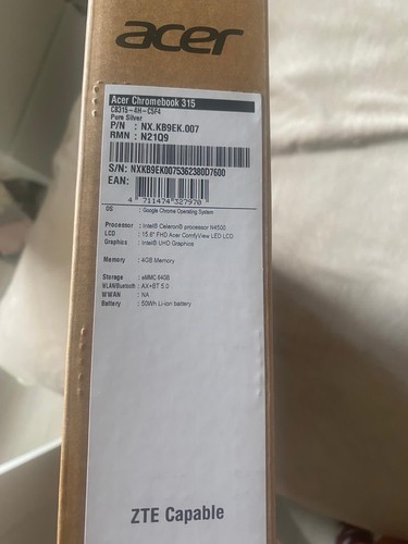 Acer chromebook laptop - laptop:, 15.6