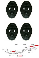 Full Set Of Exhaust Rubber Hangers For Ford Fiesta ST 150bhp 2004 - 2008