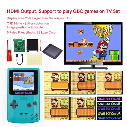 Ips backlight 720p retro - ips, pixel