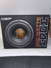 EDGE DSP SUBWOOFER 12” 1200w Brand New, Never Been Used, Never Been In A Vehicle