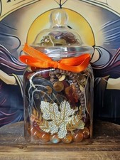 Autumnal Mystery Jewellery Jar
