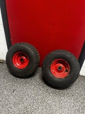 Countax K18 Ride On Lawn Mower Front Wheels X 2