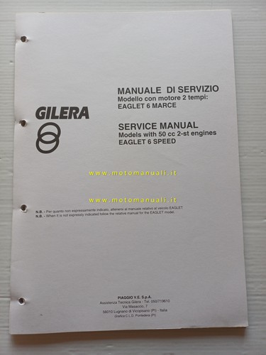 Gilera eaglet speed - eaglet,