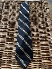 Hilditch & Key Silk Tie. Blue