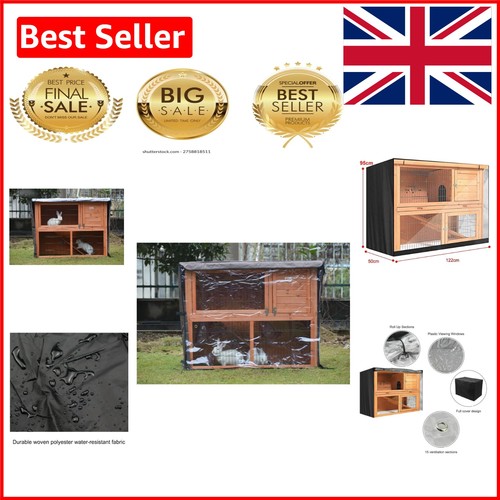 Weatherproof hutch cover for - hutch,