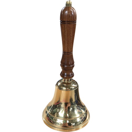 Neez hand bell solid brass - 4",