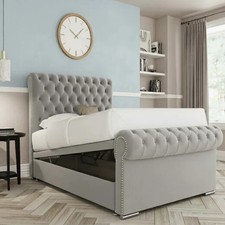 Sleigh Divan Ottoman Storage